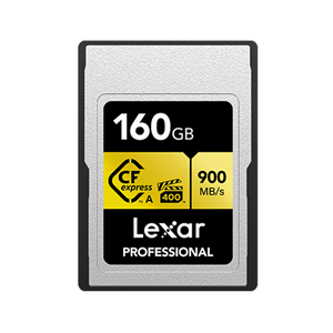 LEXAR-160GB-PROFESSIONAL-CFEXPRESS-TYPE-A-CARD-GOLD-SERIE-UP-TO-900MB-S-READ-800MB-S-WRITE.-VPG-400