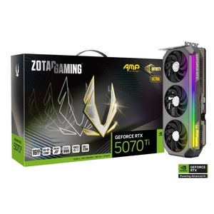 Tarjeta Gráfica ZOTAC NVIDIA GeForce RTX 5070 Ti GDDR7 16GB HDMI DPORT