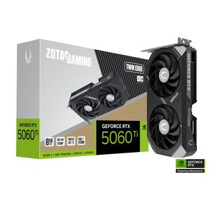 Tarjeta Gráfica ZOTAC NVIDIA GeForce RTX 5060 Ti GDDR7 8GB HDMI DPORT