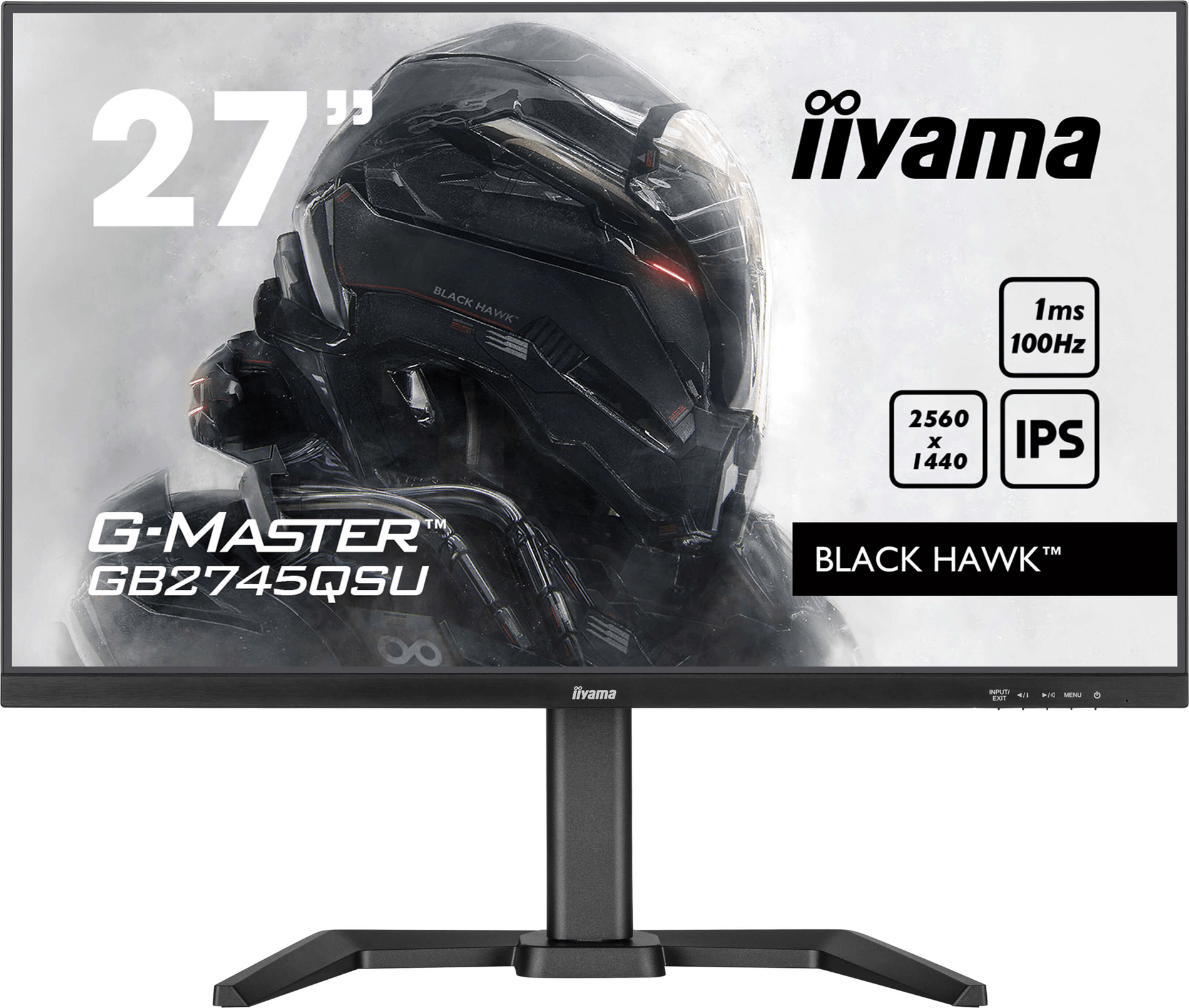 monitor iiyama 27      , ips, 100hz, 300cd