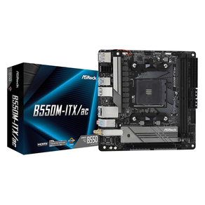 Placa AMD  ASROCK B550M-ITX/ac Socket AM4