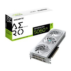 Tarjeta Gráfica GIGABYTEGeForce RTX 5060 Ti GDDR7 8GB Blanco