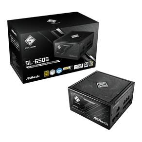 Fuente-Alimentacion-650W-ASROCK--SL-650G-Steel-Legend-135-cm-80-PLUS-GoldFully-Modular