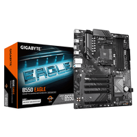 Miniatura 1 de GIGABYTE AMD  B550 EAGLE Placa base - Procesadores AMD Ryzen serie 5000 G, VRM de 10+3+1 fases, hasta 3200 MHz DDR4, 1xPCIe 4.0 + 1xPCIe 3.0 M.2, LAN