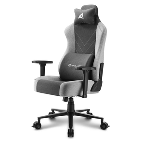 SILLA-GAMING-SHARKOON-SKILLER-SGS30-FABRIC-GRIS-165§