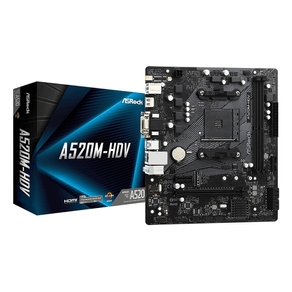 ASROCK-AMD--A520M-HDV-Socket-AM4