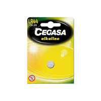 Miniatura 1 de CEGASA PILA ALC. BOTON LR44 1 5V BT BLISTER