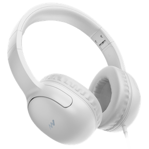 AURICULARES + MICRO NETWAY HT8770 PLEGABLE BLANCO