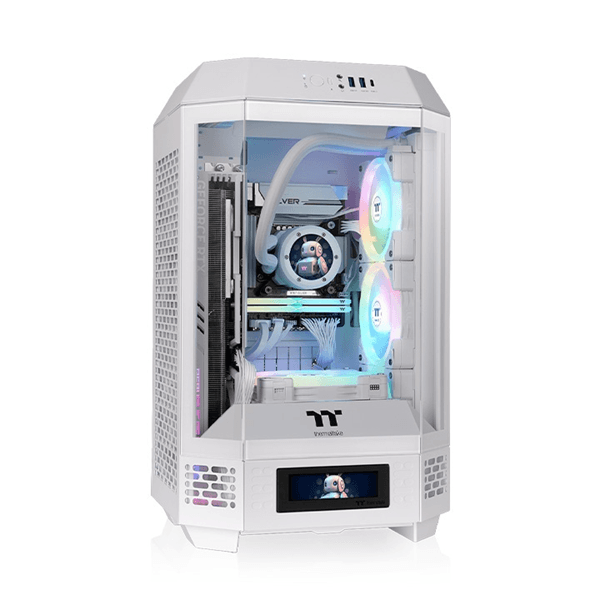 thermaltake  the tower 250 snow  blanco