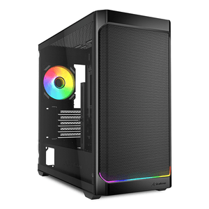 Caja SHARKOON  MK4W RGB Strip RGB Negro