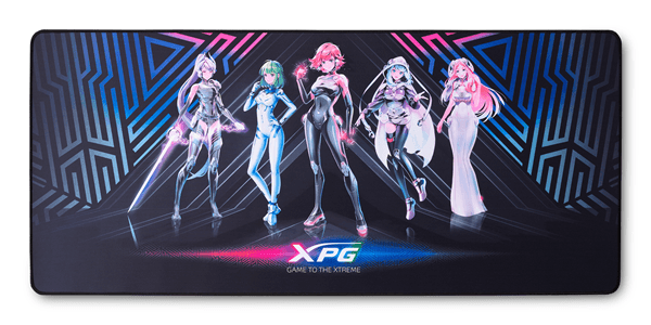 ALFOMBRILLA GAMING XPG FRONTLINE XL XTREME SAGA 02 900MM X 400MM NEGRO