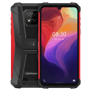 Smartphone--ULEFONE--Armor-8-Pro-6.1--4G-8GB-128GB-Negro-Rojo