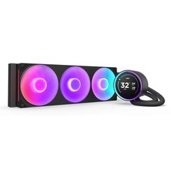 NZXT Kraken Elite 420 RGB LCD Display Negro Refrigeración Líquida