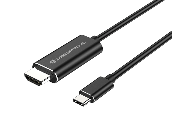 CABLE USB-C MACHO A HDMI MACHO 2M 4K CONCEPTRONIC ABBY04B