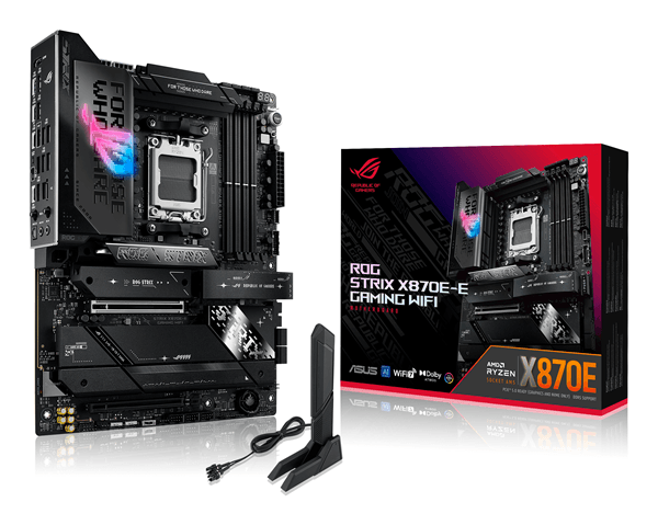 asus amd  rog strix x870e-e gaming wifi socket am5