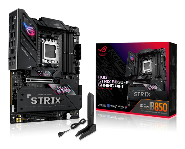 asus amd  rog strix b850-e gaming wifi socket am5