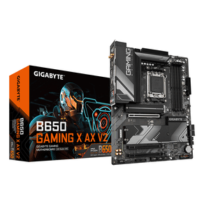 GIGABYTE-AMD--B650-GAMING-X-AX-V2-Placa-base---AMD-Ryzen-serie-9000-VRM-de-8-2-2-fases-hasta-8000-MHz-DDR5--OC--1xPCIe-5.0---2xPCIe-4.0-M.2-LAN-25-GbE-WIFI-6E-USB-3.2-Gen-2-Socket-AM5