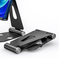 Miniatura 4 de AISENS Soporte De Sobremesa Tamaño XL Ajustable (2 Pivotes) Para Movil / Tablet, Negro