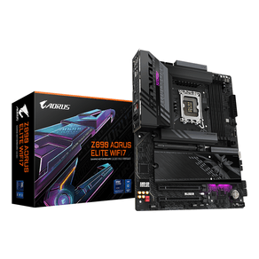 GIGABYTE-Intel--Placa-base-Z890-AORUS-ELITE-WIFI7---Compatible-con-CPUs-Intel-Core-Ultra--Serie-2--VRM-de-16-1-2-fases-hasta-8800MHz-DDR5--OC--1xPCIe-5.0---3xPCIe-4.0-Wi-Fi-7-LAN-2.5GbE-Thunderbolt-4-LGA-1851--Socket-V1-