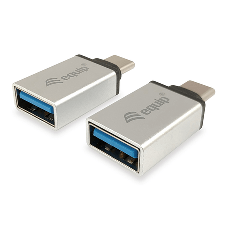 ADAPTADOR USB-C MACHO A USB 3.0 TIPO A HEMBRA ( PACK 2 UDS) EQUIP REF. 133473 - Imagen 1 de 5 ADAPTADOR USB-C MACHO A USB 3.0 TIPO A HEMBRA ( PACK 2 UDS) EQUIP REF. 133473 - Imagen 1 de 5