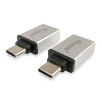 Miniatura 3 de ADAPTADOR USB-C MACHO A  USB 3.0  TIPO A HEMBRA ( PACK 2 UDS)  EQUIP REF. 133473