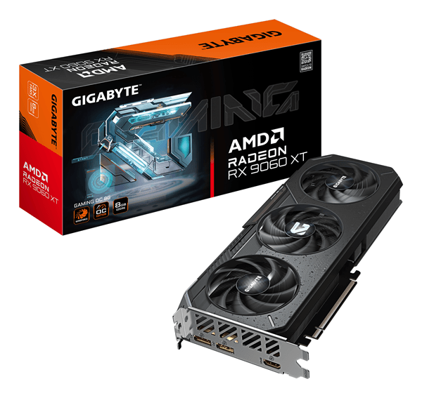 Gigabyte Radeon RX 9060 XT GAMING OC 8 GB GDDR6 FSR 4