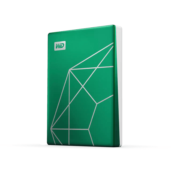wd hd externo my passport ultra green  2tb  2.5  wdbjxt0020bgn-wesn