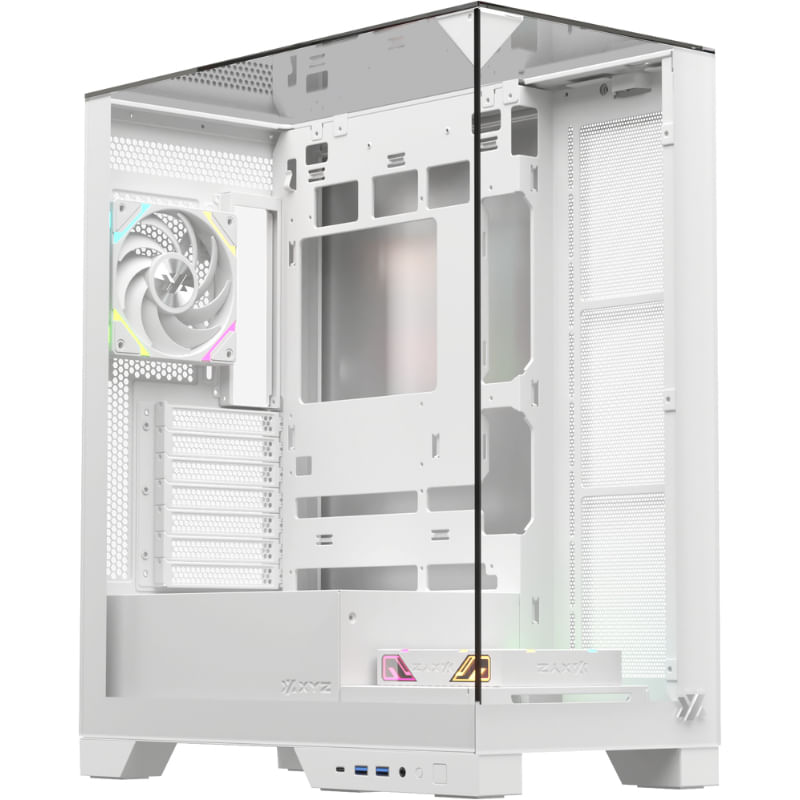 CAJA XYZ TRIFECTA WHITE ATX ARGB