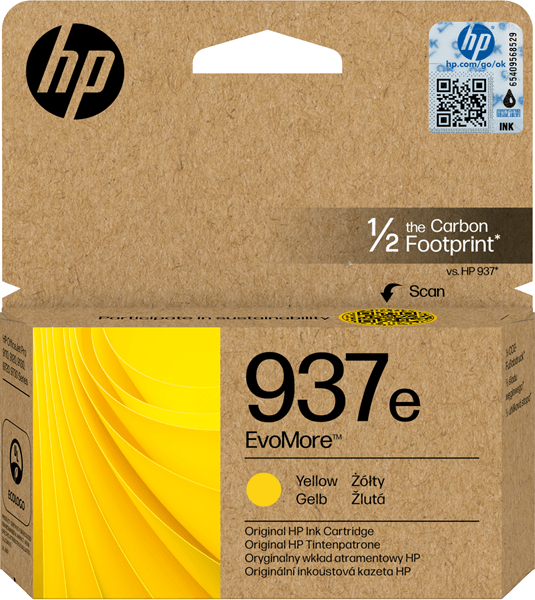 TINTA HP 937E AMARILLO