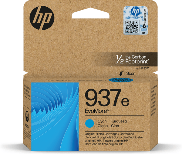 hp 937e cartucho cian xl  1650pag