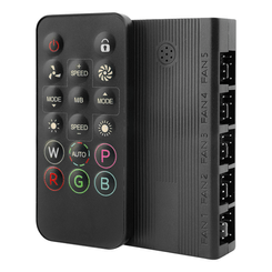 HUB VENTILADOR INTERNO MARS GAMING MFHUB MANDO A DISTANCIA SOPORTA 10 VENTILADORES PWM