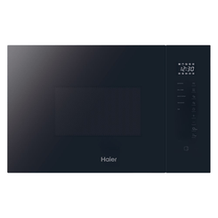 HORNO MICROONDAS INTEGRABLE HAIER H38FMWID4ID27N 20 LITROS CON GRILL NEGRO