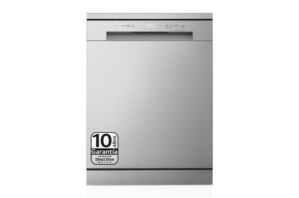 LAVAVAJILLAS 60 CM LG DF142FV D 14 CUBIERTOS INOX