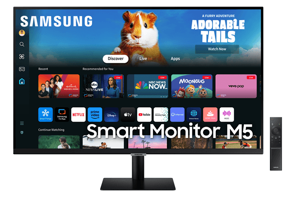 samsung m50d  smart monitor 27  led va full hd hdmi altavoces