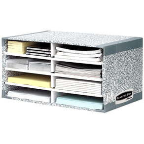 ORGANIZADOR-GRIS-BLANCO-BANKERS-BOX-08750EU