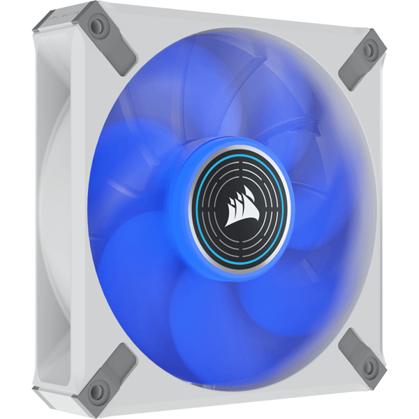 ventilador caja corsair ml120 led elite blanco 120mm magnetic leviaton blue led single pack co-9050128-ww
