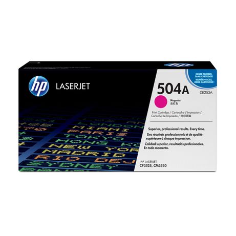 TONER HP LASERJET COLOR. MAGENTA CE253A - Imagen 2 de 11 TONER HP LASERJET COLOR. MAGENTA CE253A - Imagen 2 de 11