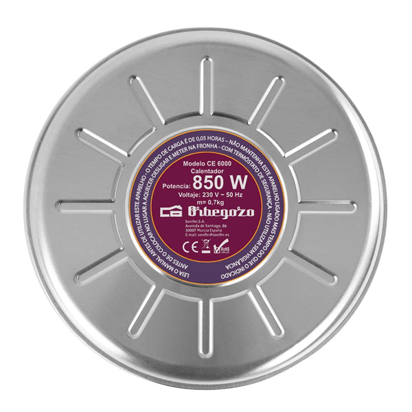 CALIENTACAMAS ORBEGOZO CE6000 850W