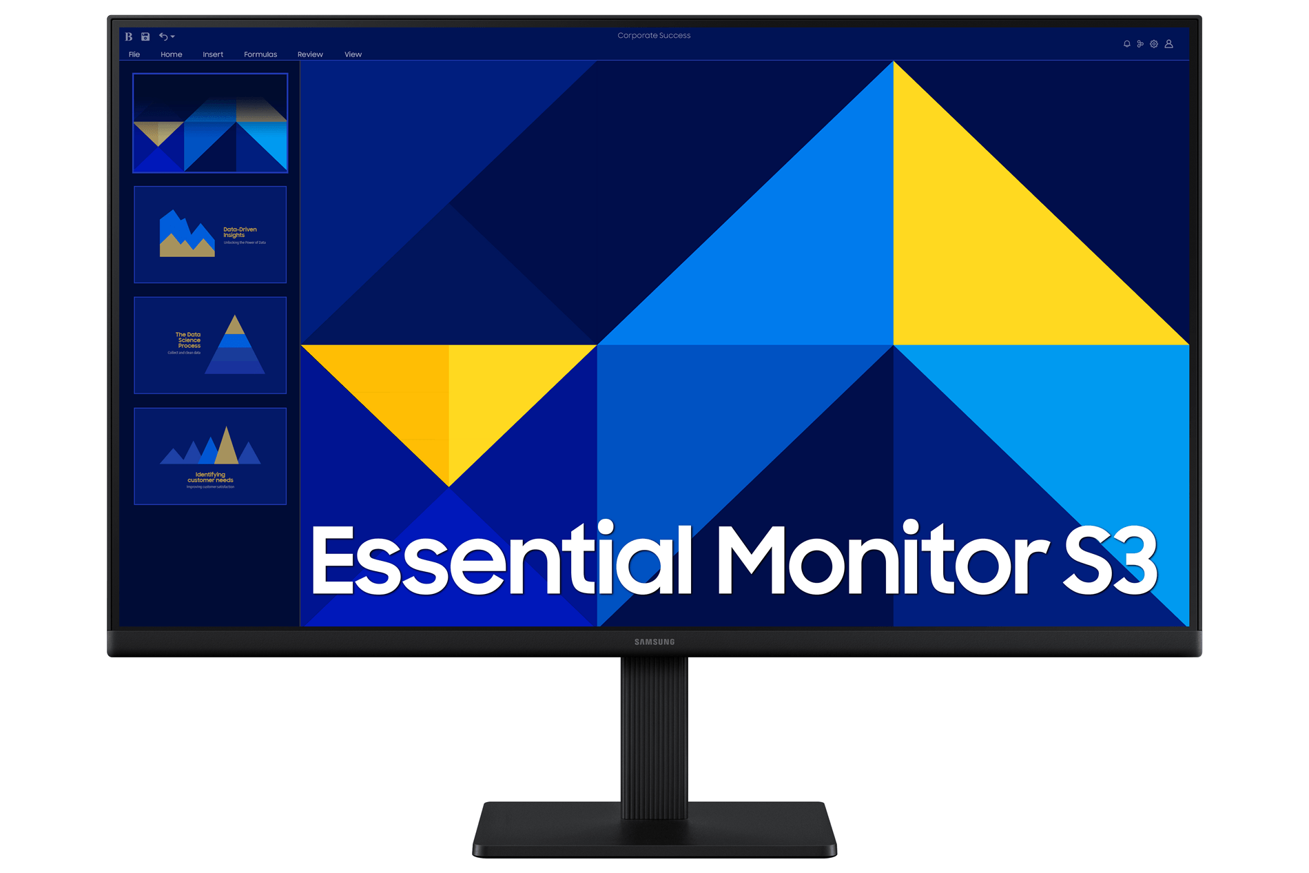 SAMSUNG S30GD Essential Monitor 24" LCD IPS Full HD HDMI VGA