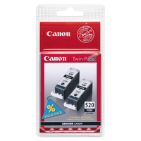 Canon Cartucho PGI-520BK Twin Pack, Negro, PIXMA MX870 PIXMA MX860 PIXMA IP3600 PIXMA MP630
