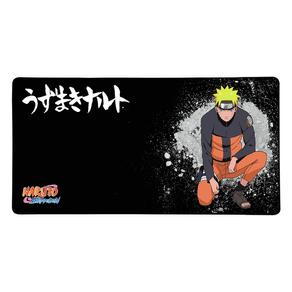 Konix-Naruto-KX-MOUSEPAD-XXL-BLACK-Alfombrilla-de-rat--n-para-juegos-Negro--Naranja