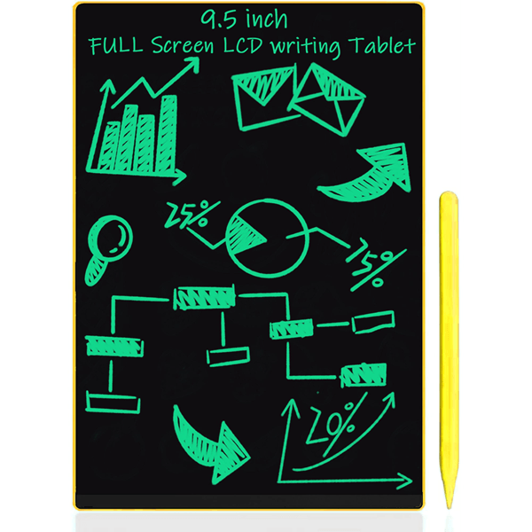 leotec pizarra digital lcd 9,5  nine yellow