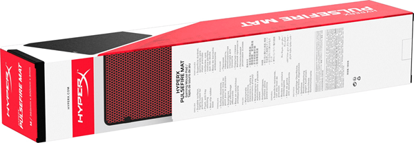 hp hyperx pulsefire mat mouse pad cloth - alfombrilla tela - m  4z7x3aa