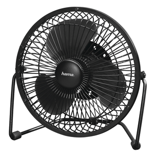 VENTILADOR-DE-SOBREMESA-HAMA-USB-15cm-METALICO-COLOR-NEGRO