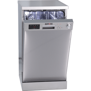 LAVAVAJILLAS-45-CM-ROMMER-BRIGHT-45-INOX-E-10-CUBIERTOS-INOX