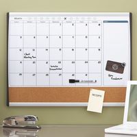 Miniatura 7 de QUARTET Magnetic calendar dryerase board
