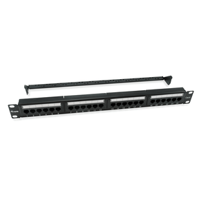 PATCH-PANEL-24-PUERTOS-UTP-CATEGORIA-6-1U-COLOR-NEGRO