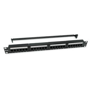 PATCH-PANEL-24-PUERTOS-UTP-CATEGORIA-6-1U-COLOR-NEGRO