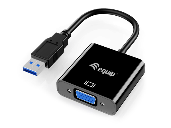 ADAPTADOR USB 3.0 A VGA EQUIP 1920 X 1080 60HZ