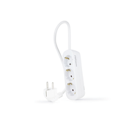 Miniatura 1 de Nanocable Regleta de Enchufes 3 Tomas 1.4 m Blanco